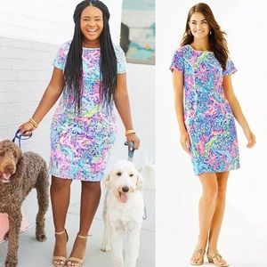 $208 Lilly Pulitzer Coralynn Shift Dress Shift 10